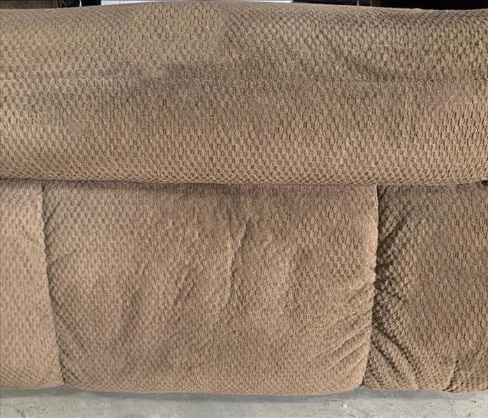 Light brown recliner dry and clean